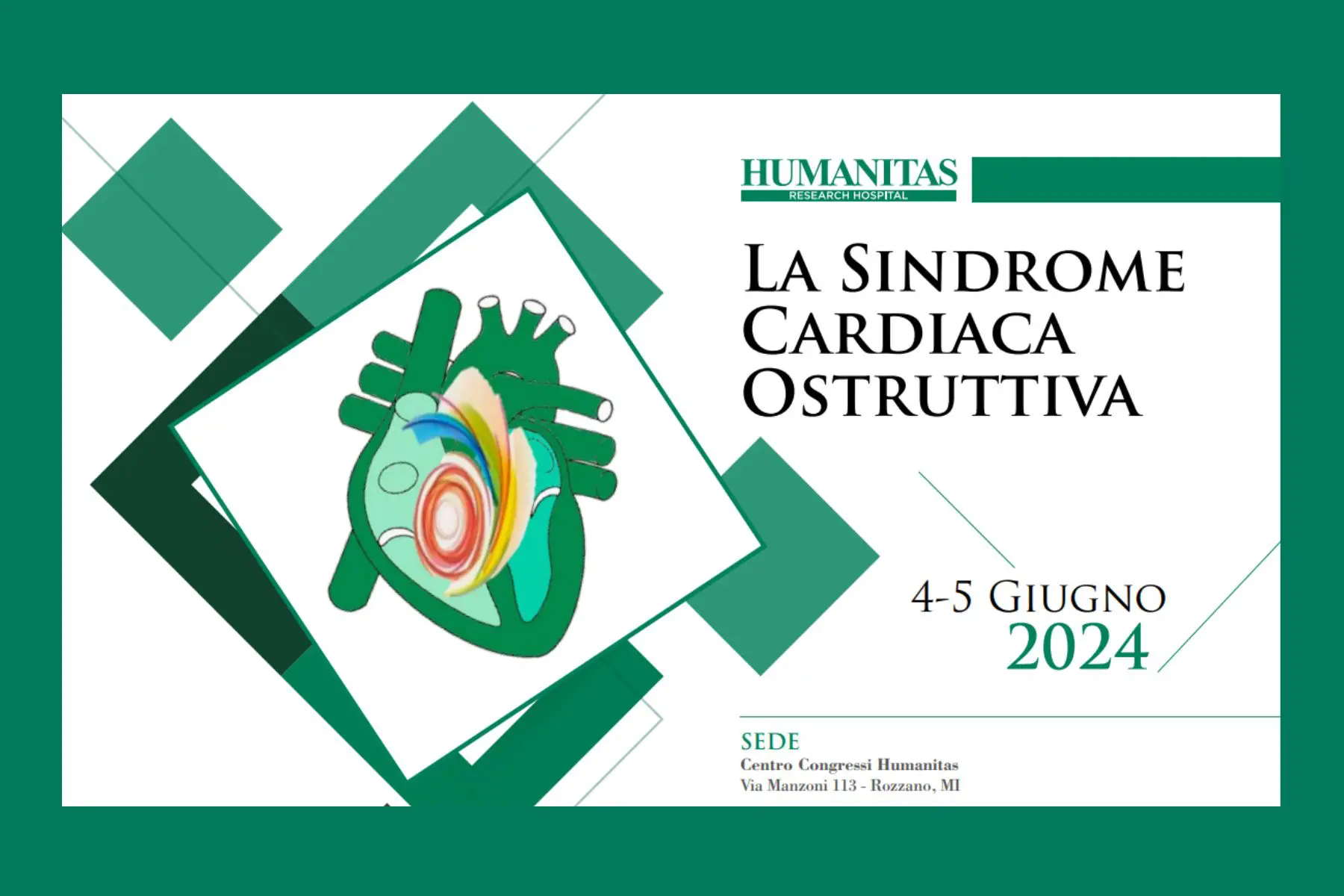 Sindrome cardiaca ostruttiva convegno in Humanitas